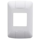 Placa 2 Postos Juntos Tramontina Aria 4x2 Branca 0