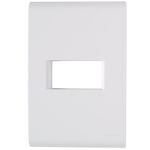 Placa 1 Posto Hz Tramontina Liz 4x2 Branca 0