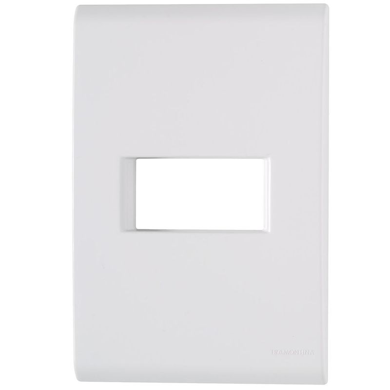 Placa 1 Posto Hz Tramontina Liz 4x2 Branca 0