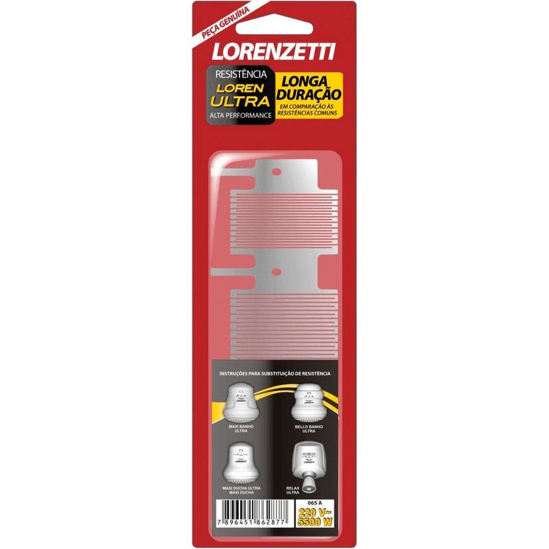 Resist ncia Lorenzetti Maxi Ultra 765 5500W 220V 0