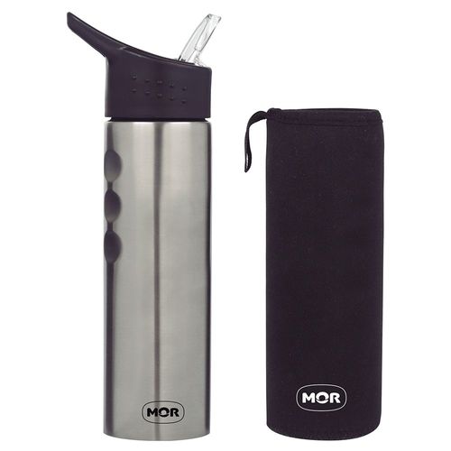 Garrafa Mor Sport To Go 750ml Inox Capa Neoprene