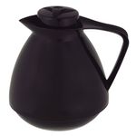 Bule T rmico Mor Amare 650ml Vidro Preto Bico Dir  0