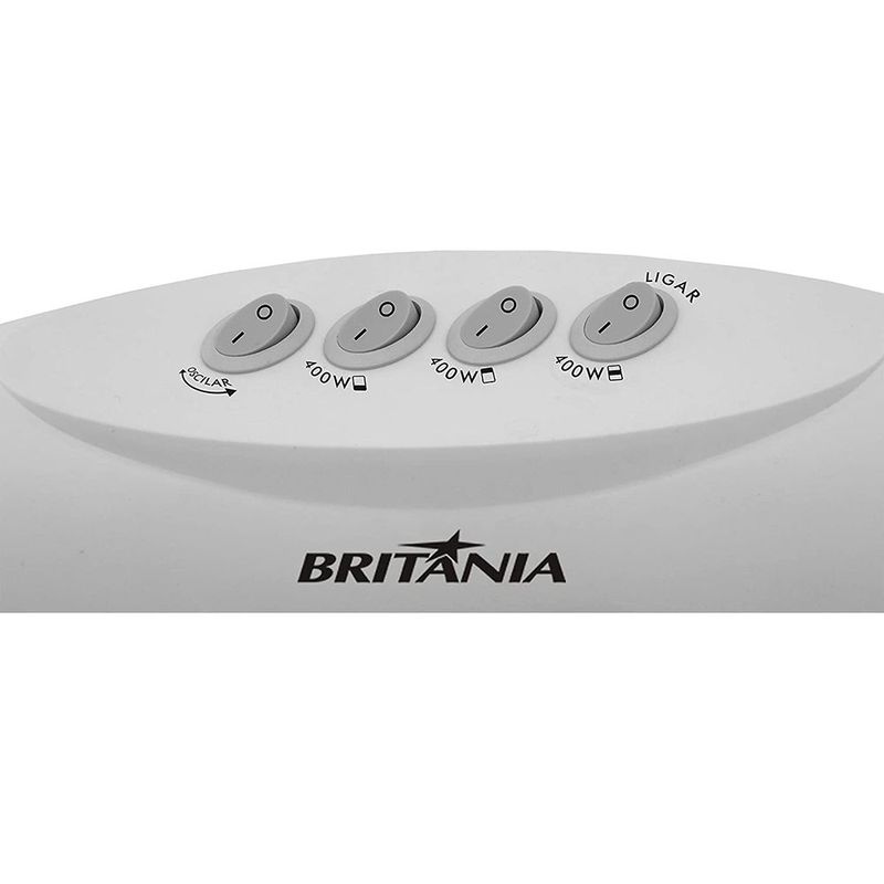 Aquecedor Brit nia AB 1200W 3 N veis 220V 2