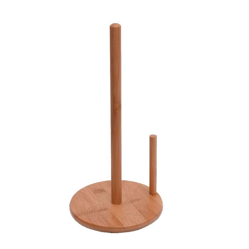 Suporte Papel Toalha Mimo Ecokitchen Bambu 34x16cm 0