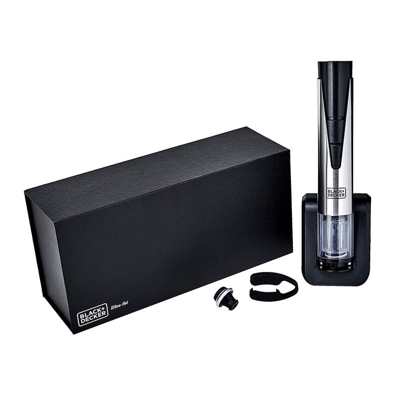 Abridor Vinho B D W15 El trico Recarreg vel c  V cuo 3