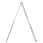 Escada de Alum nio Mor 2 x 13 Degraus Extensiva  3 em 1 - 5209 3