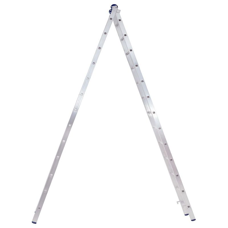 Escada de Alum nio Mor 2 x 13 Degraus Extensiva  3 em 1 - 5209 3