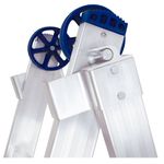 Escada de Alum nio Mor 2 x 13 Degraus Extensiva  3 em 1 - 5209 4