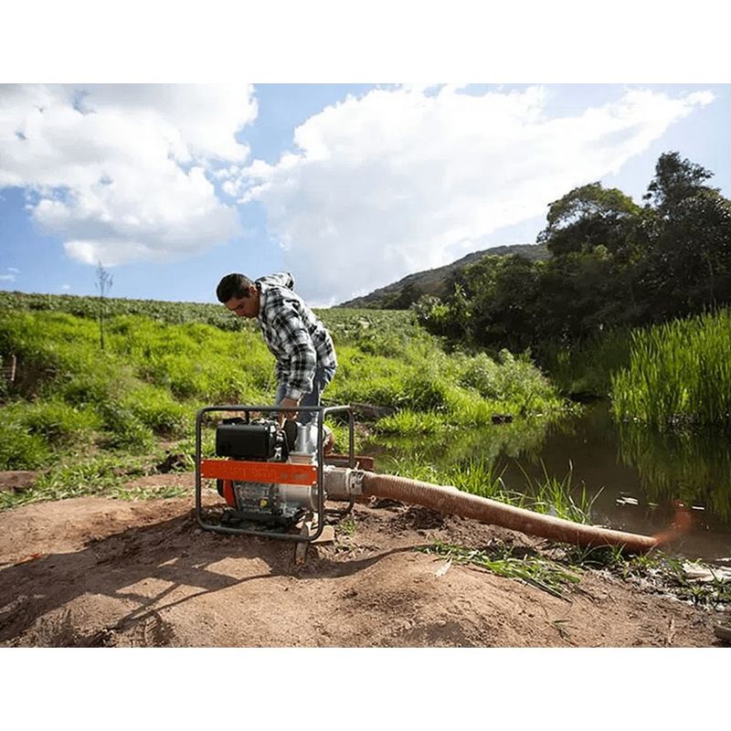 Motobomba Husqvarna W100D Diesel 8 4HP Centr fuga 4