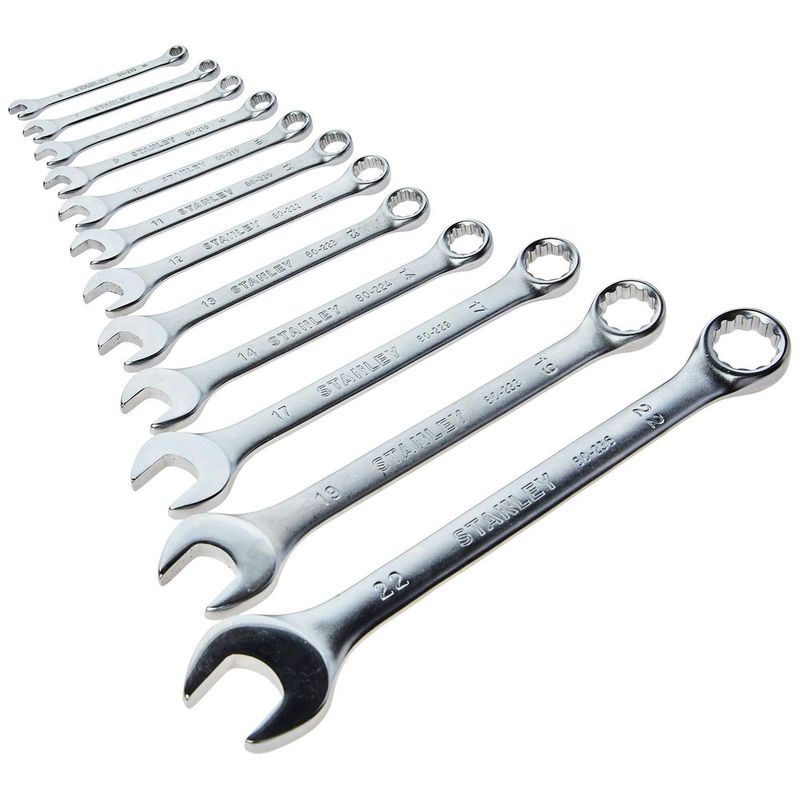Jogo Chaves Combinadas Stanley 12 P s A o 6-22mm 1