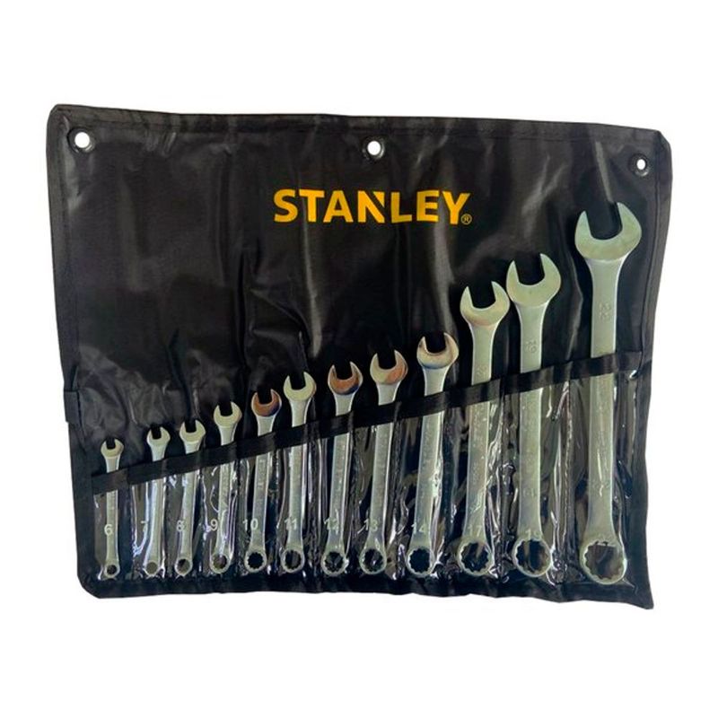 Jogo Chaves Combinadas Stanley 12 P s A o 6-22mm 2
