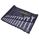Jogo Chaves Combinadas Stanley 12 P s A o 6-22mm 5