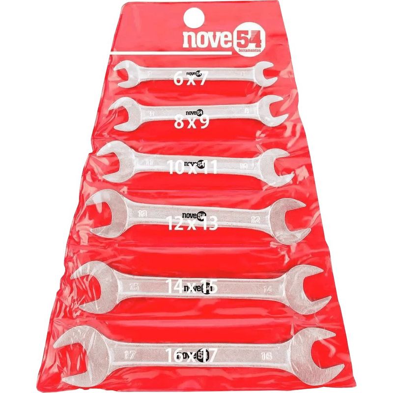 Jogo Chaves Fixas Nove54 3601061700 6 P s 6-17mm AC 1