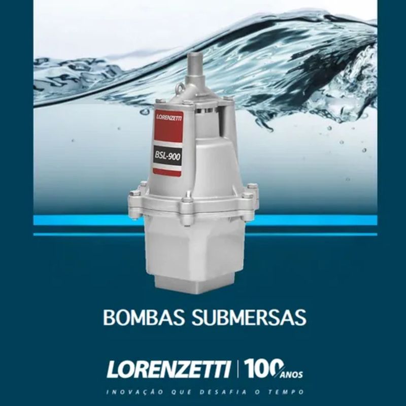 Bomba Submersa Lorenzetti BSL 900 220V 3
