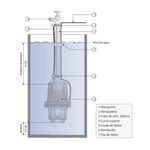 Bomba Submersa Lorenzetti BSL 900 220V 4