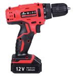 Parafusadeira Furadeira Worker PFW 012 12V Bateria 2