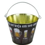 Balde Gelo Brasfoot Cerveja Idiomas 4692 Preto 2