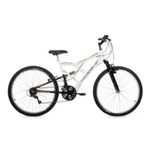 Bicicleta Mormaii Full Aro 26 Bco Preto 21V 2