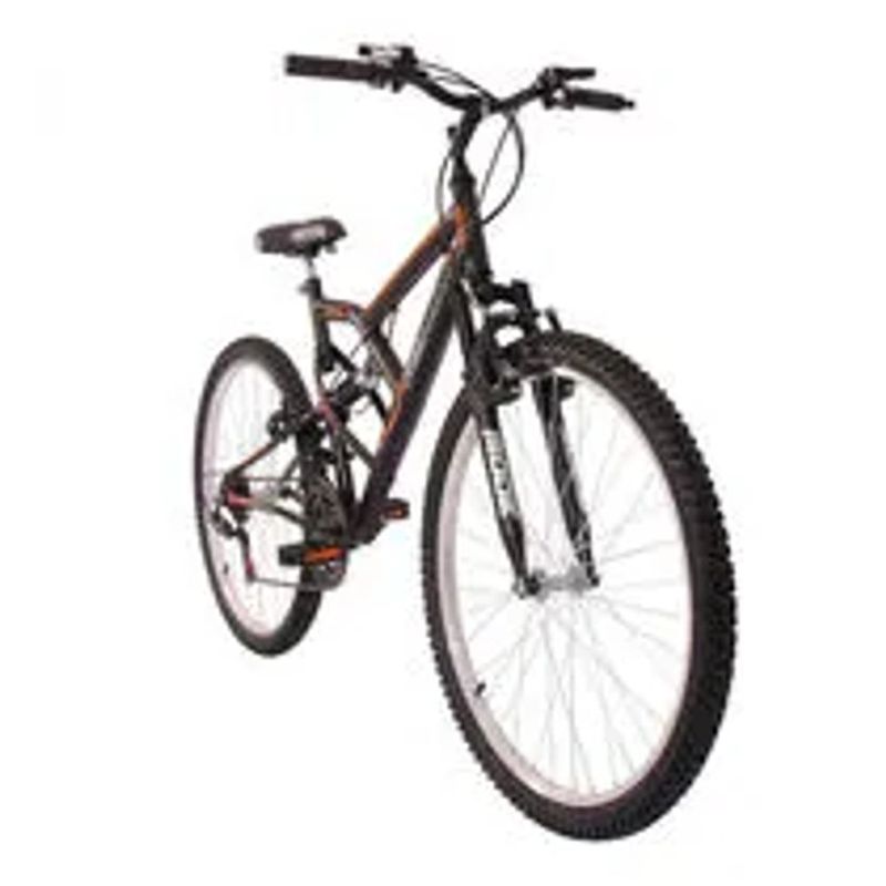 Bicicleta Mormaii Full Aro 26 Bco Preto 21V 4