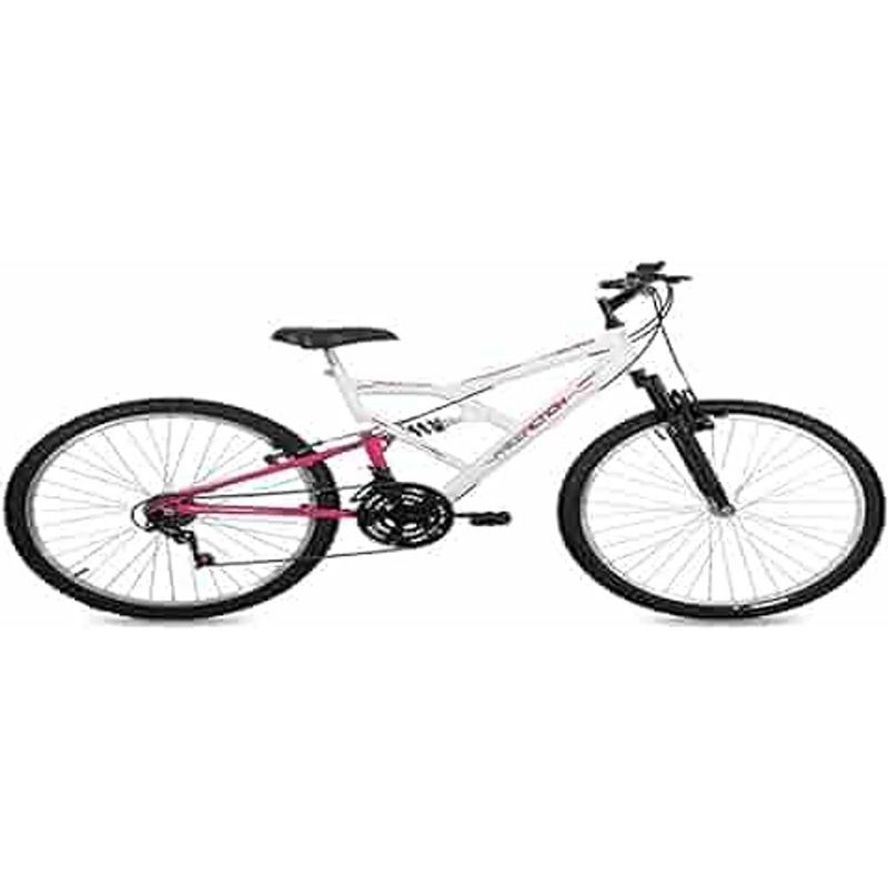 Bicicleta Mormaii Full Aro 26 Bco Preto 21V 5