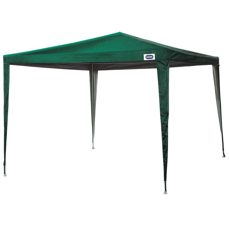 Tenda Gazebo Mor Poli ster Oxford Verde  3m x 3m - 3524 0