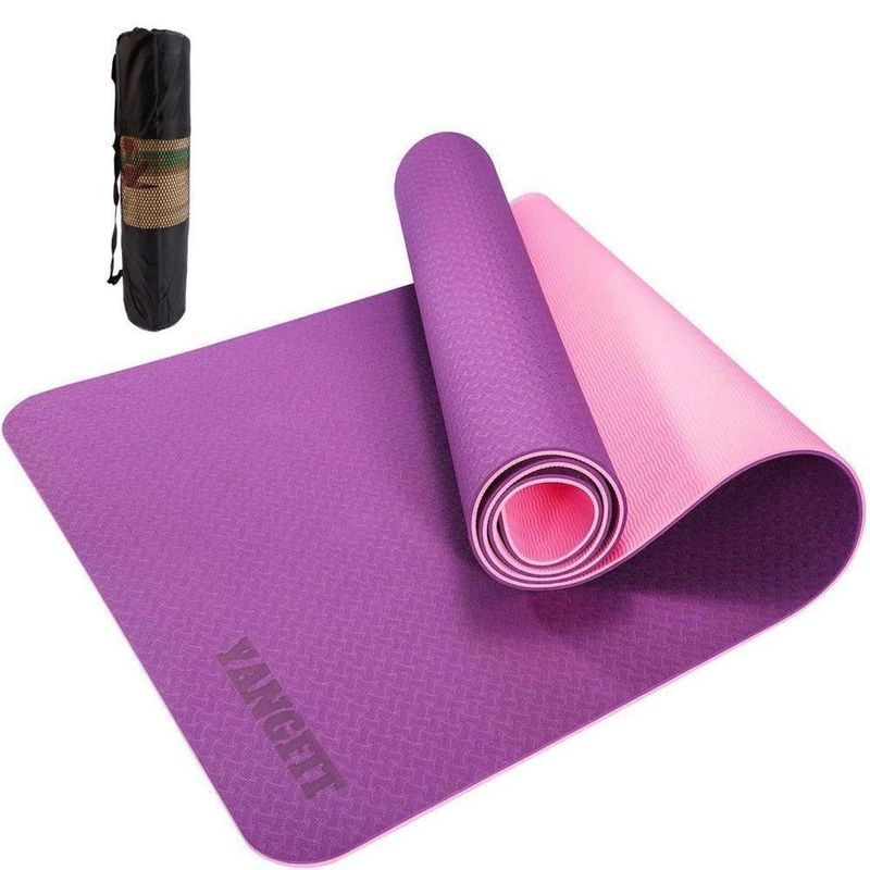 Tapete Yoga Kapazi Rosa 2x0 6m - Conforto e Estabilidade 7