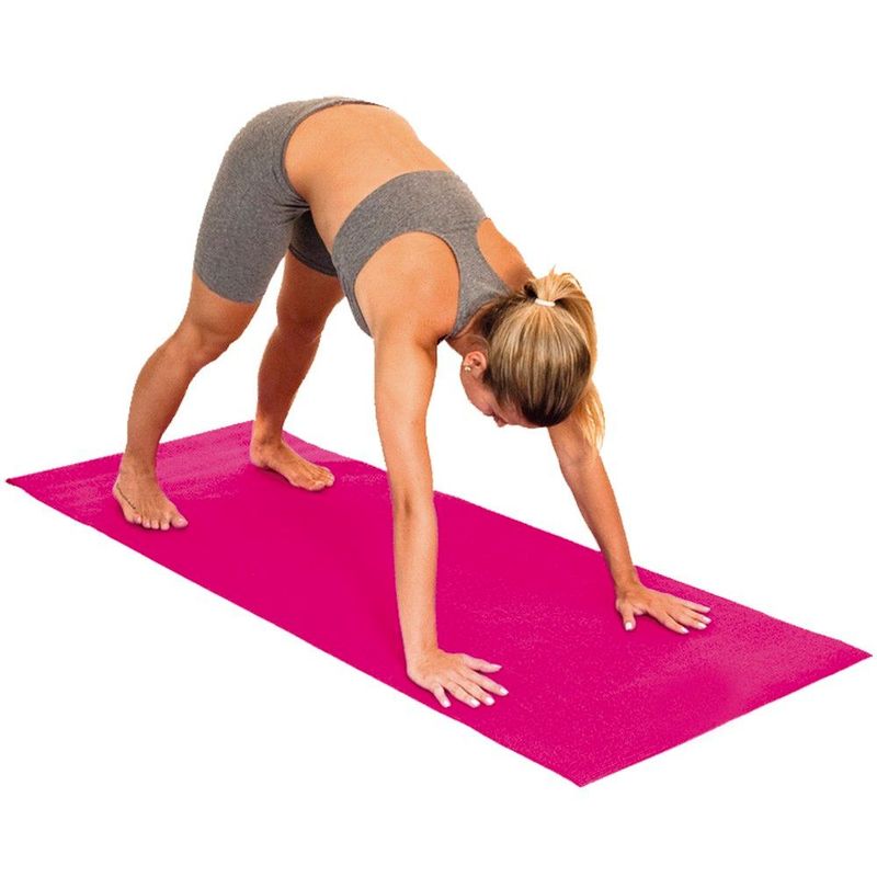 Tapete Yoga Kapazi Rosa 2x0 6m - Conforto e Estabilidade 10