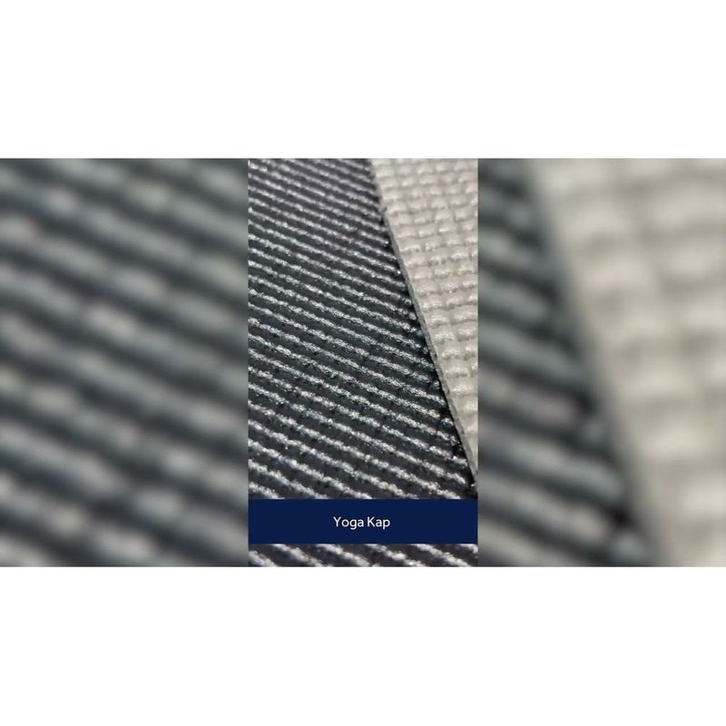 Tapete Yoga Kapazi 2x0 6m Cinza Conforto e Estabilidade 13