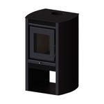 Calefator Met vila  Dupla Combust o 660GF C  Kit Canos Inox  1