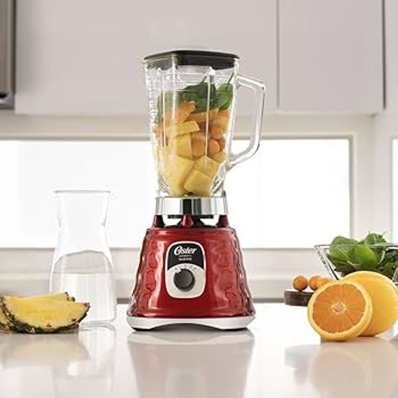 Liquidificador Oster New Osterizer 700W 1 25L Vermelho 5