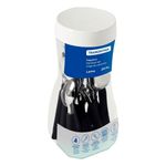 Faqueiro Tramontina Leme Inox Cabo Preto 20 P s 1