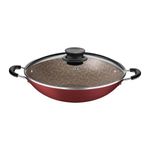 Wok Tramontina Paris 32cm Antiaderente Vermelha 0