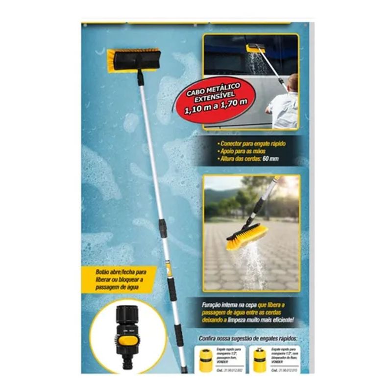 Vassoura Extens vel Vonder 6364012190 C  Entrada  gua 6