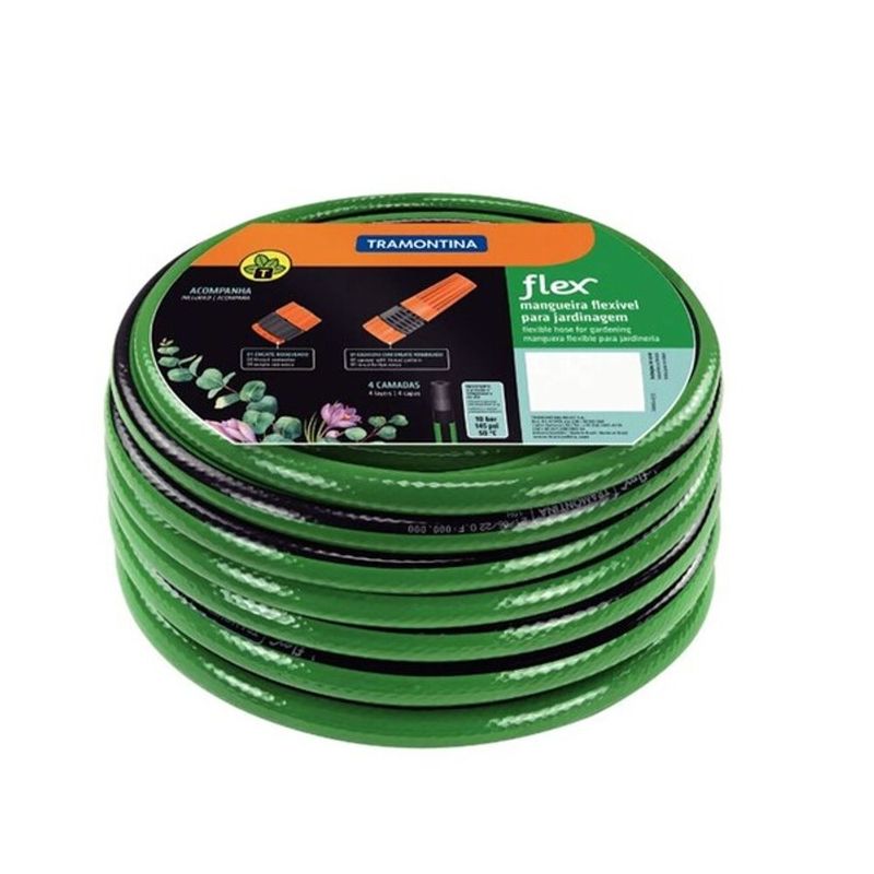 Mangueira Tramontina Flex 79172 200 20m C  Esguicho 2