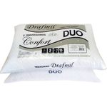 Jogo Travesseiro Drafmil Fibra Siliconada 50x70cm 0