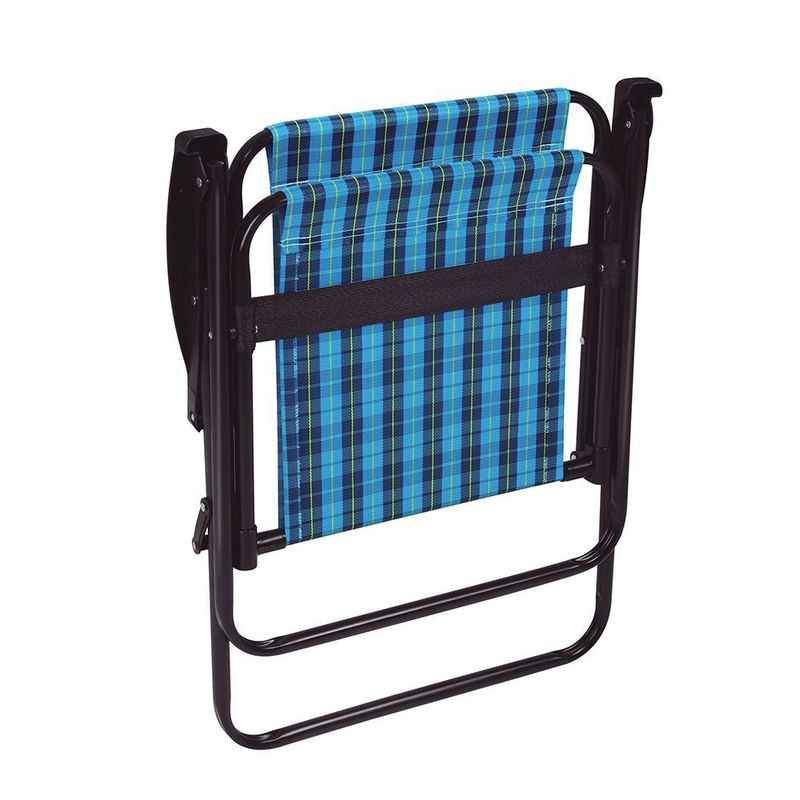 Cadeira Praia Mor 2052 Alta A o Xadrez Marine 110Kg 3