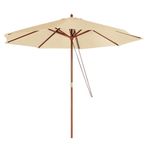 Ombrelone Mor Madeira 3m Bege FPS 35 9166 0