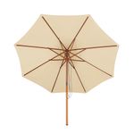 Ombrelone Mor Madeira 3m Bege FPS 35 9166 1