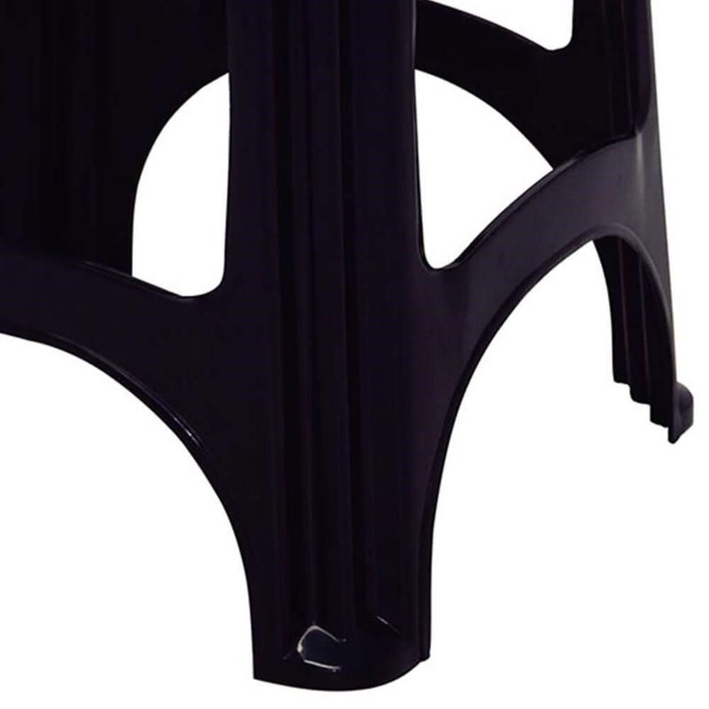 Banqueta Pl stica Tramontina Niter i Preta 92411 009 4