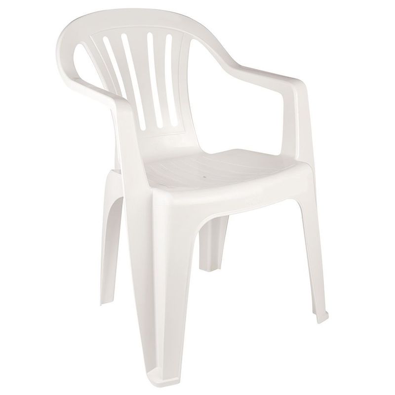 Cadeira Mor Bela Vista 15151101 Pl st  Branca UV 182Kg 0