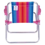 Cadeira Mor 2122 Inf  Alum  Rosa 30Kg Dobr vel 3