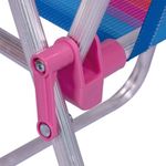 Cadeira Mor 2122 Inf  Alum  Rosa 30Kg Dobr vel 6