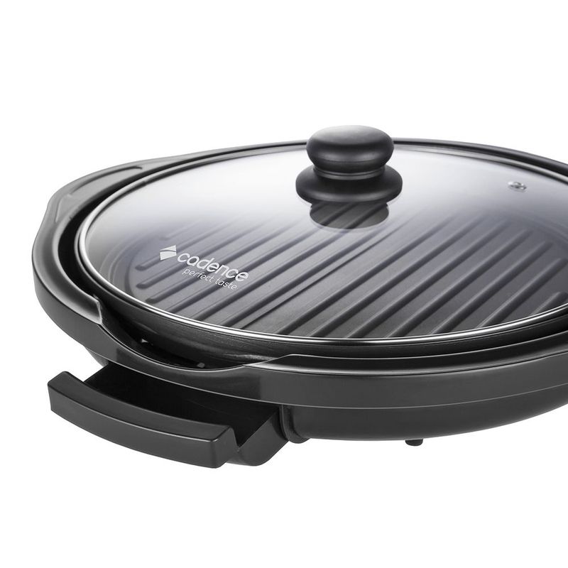 Multi Grill Cadence Perfect Taste  com Superf cie Antiaderente  1250W  Preto - GRL300 220V 3