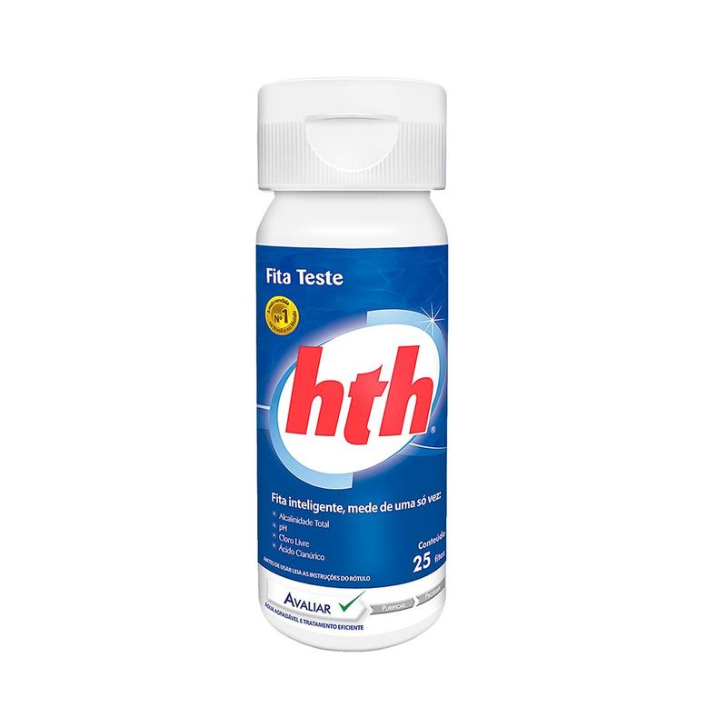 Fita Teste hth com 25 Unidades 0