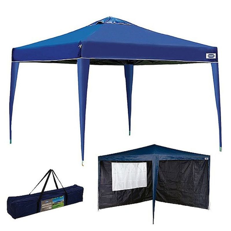 Kit Parede Gazebo Mor Oxford Azul 3x3m Janela 0