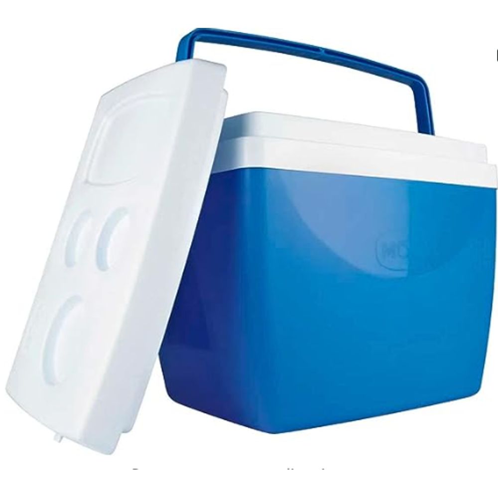 Caixa Térmica Mor 34L Azul | Praia, Camping e Viagens - Lojas