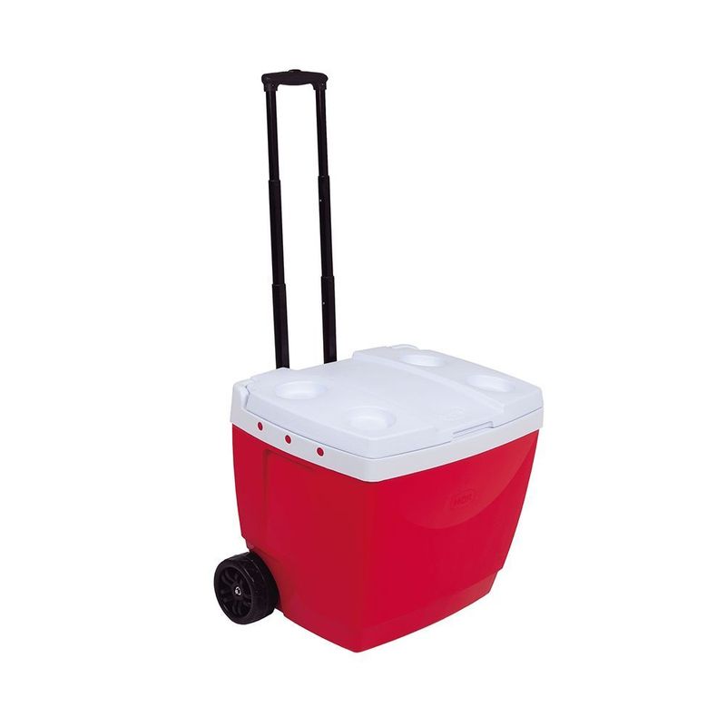 Caixa T rmica Mor 42L Vermelha com Rodas 0