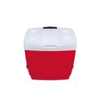 Caixa T rmica Mor 42L Vermelha com Rodas 2