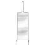 Grelha Dupla Mor 3103 A o Cromado 27x81cm c  Suporte 0