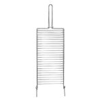 Grelha Dupla Mor 3106 A o Cromado 26x81cm c  Suporte 0